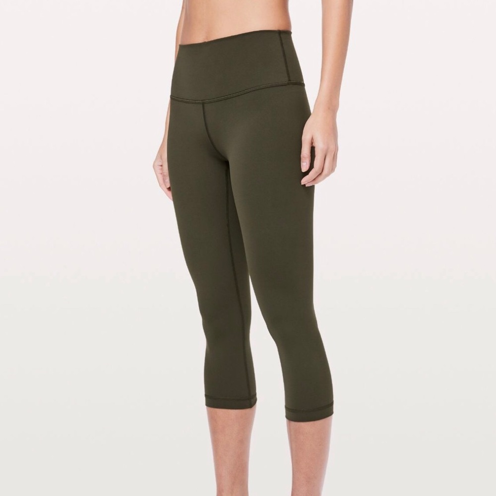 Lululemon Wonder Under Crop (High-Rise) Leggings